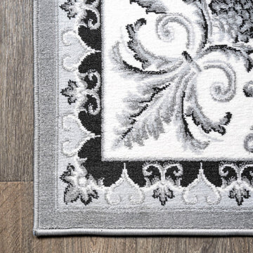 Acanthus French Border Area Rug